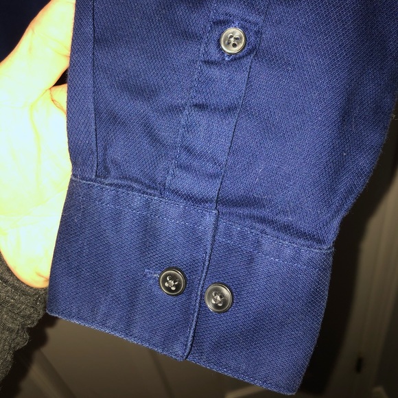 Calvin Klein collared button-down dress shirt - Picture 6 of 9